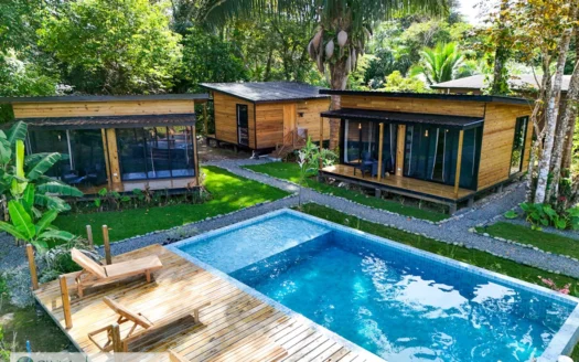 New Turnkey Rental Cabins with Pool, Big Creek, Bocas del Toro