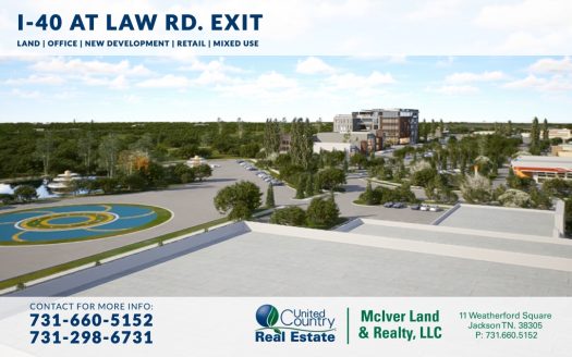 100 Commercial Acres, Direct I-40 Frontage-High-Visibility
