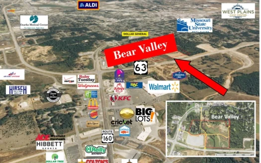 10 Acres Commercial Land – Highway 63 & Hwy 160 Intersection