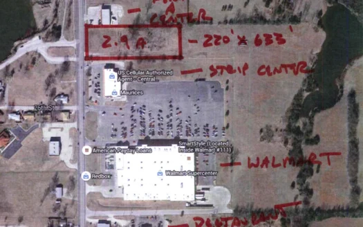 Commercial Building Site for Sale in Chanute, Kansas