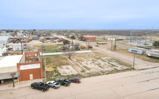 Downtown Lot for Sale Crowell Foard County Texas Land Auction Properties