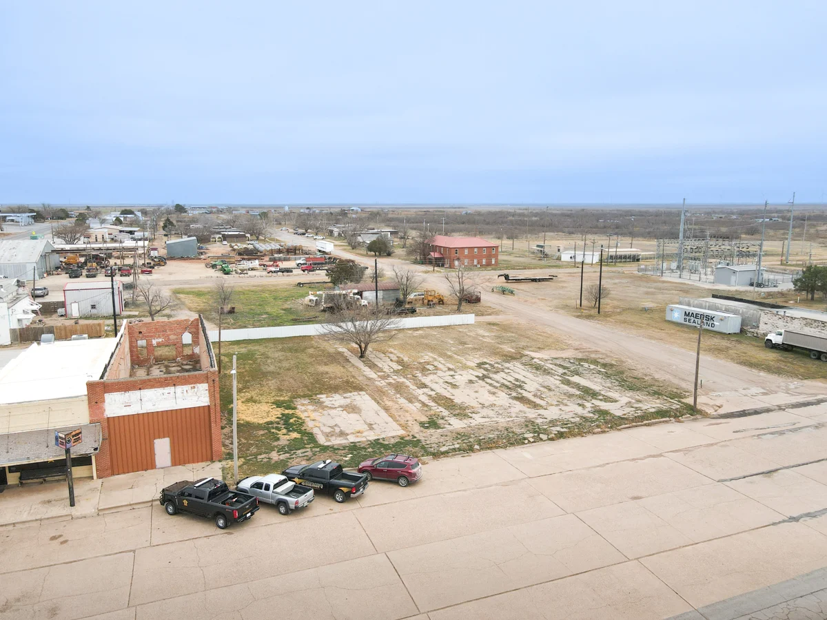 Downtown Lot for Sale Crowell Foard County Texas Land Auction Properties