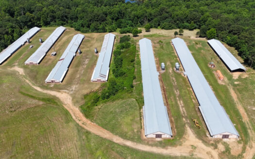 6 House Broiler Farm With Residence in Ouachita Parish