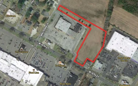 Prime 3.5-Acre Commercial Plot in Washington, NC