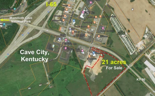 Land, Opportunity Zone, Zoned B-2, 10 Miles from Mammoth Cave KY