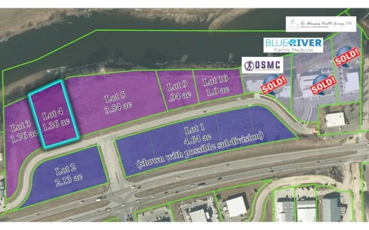Commercial Lot for Sale in Manhattan,KS – Heritage Square, Lot 4