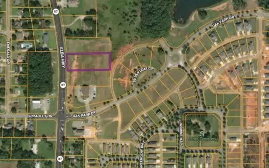 Commercial Lot in Troy AL Near Medical Center – Lot 3 Oak Park