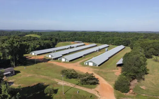 Poultry Farm For Sale In Dubach, La On 43+/- Acres