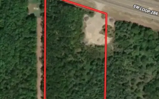 3.11 Acre Commercial Acreage on SW Loop 286 Paris, TX, Lamar Co