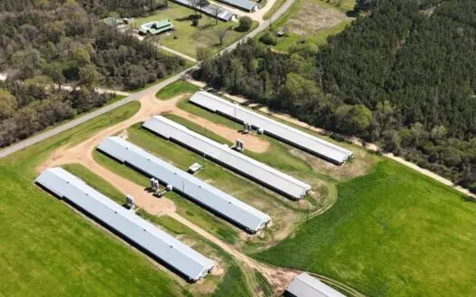 Turn-Key 7 House Broiler Farm in Louisiana