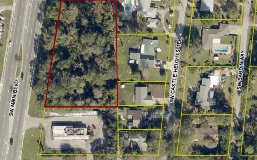 Prime commercial lot on busy, high traffic area. Land is cleared