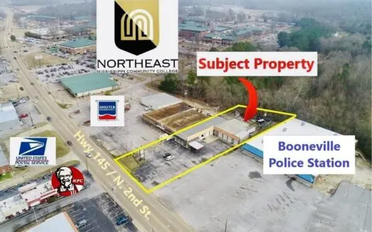 High-Traffic Commercial Building – Booneville MS