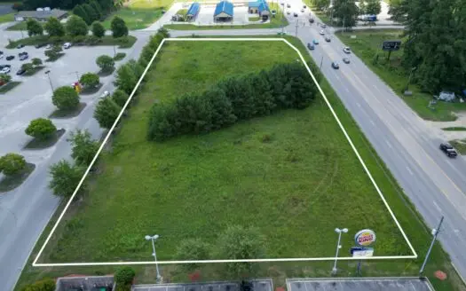 Prime Signalized Corner Lot – 2.03 Acres in Cheraw, SC at Walmart