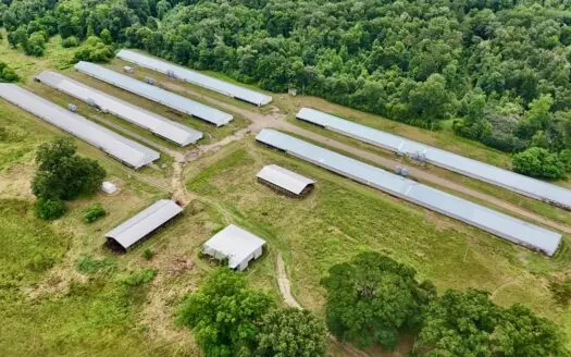 6 House Broiler Poultry Farm in Ruston, Louisiana