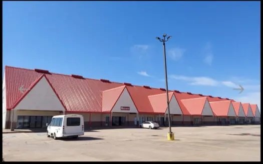 Property with mixed zoning. I-35