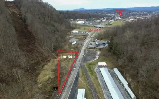 Level Commercial Lot along I-81 Marion VA