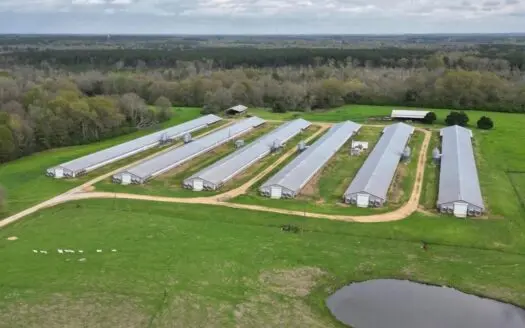 Income Producing Poultry Farm and 72 Acres in Tylertown MS