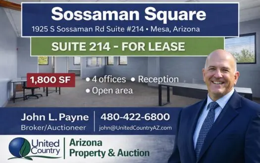 Unit for Lease at Sossaman Square in Mesa, AZ