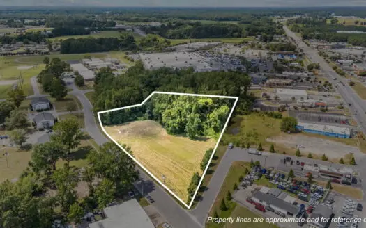 Commercial Lot w/ Major Road Visibility – 3.68 Acres