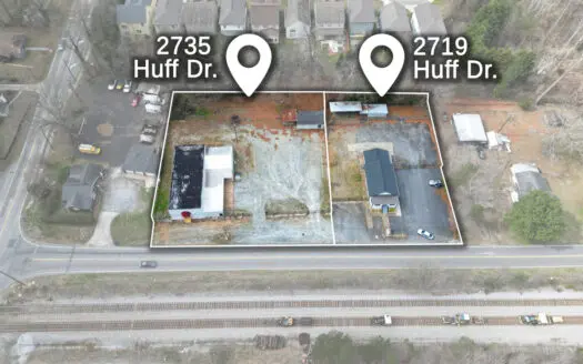 2 Adjacent Parcels Featuring Warehouse & Office