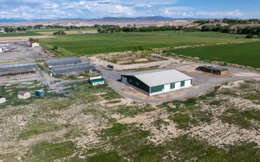 Delta CO commercial building & greenhouses on 26 acres for sale