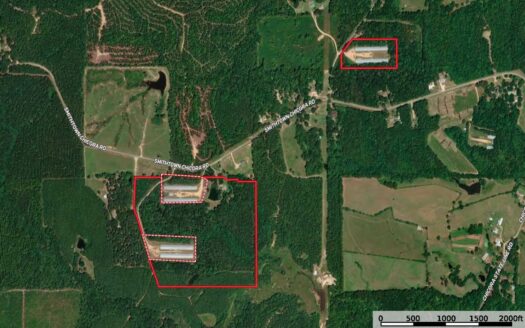 State Line MS 6 House Poultry Farm on 53 Acres