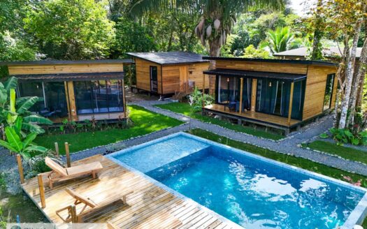 New Turnkey Rental Cabins with Pool, Big Creek, Bocas del Toro