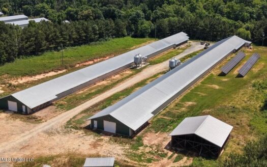 Forest MS Turnkey 2-House Breeder Poultry Farm and 13 Acres