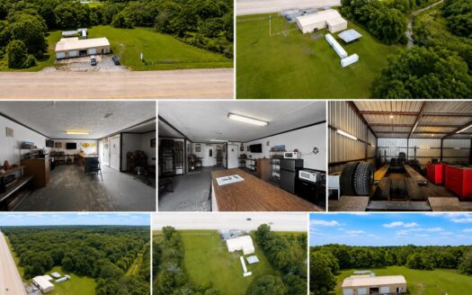 Commercial Shop with Highway Frontage and 3.8 Acres