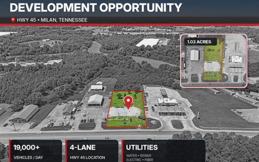 Commercial Development Opportunity in Milan, TN