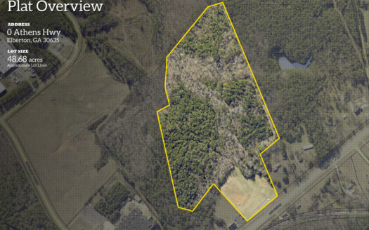 FOR SALE 45.68 Acres of Industrial Development Land  Elberton