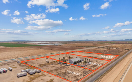 The Cotton Gin House Auction 12+ Acres Mixed Zoning Casa Grande