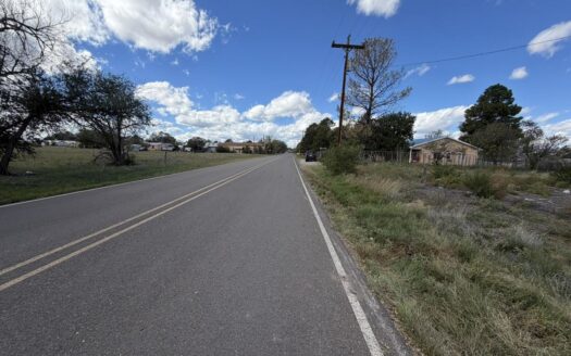 Commercial Land for Sale in Moriarty NM | 175 Ft Hwy Frontage