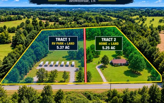 Remodeled Brick Home + 5± Acres + Mature Trees — Brownsville, TN